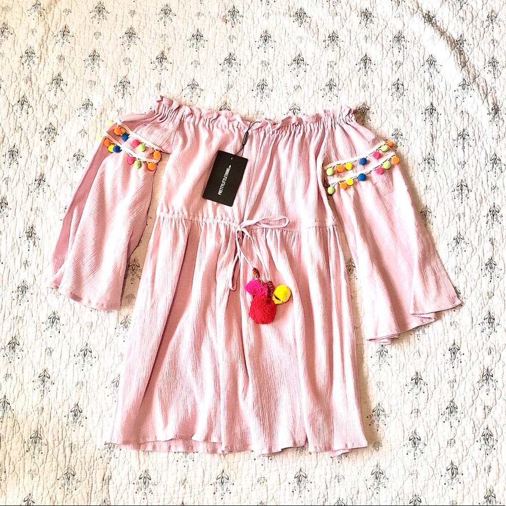 PRETTY LITTLE THING smock dress size US 8